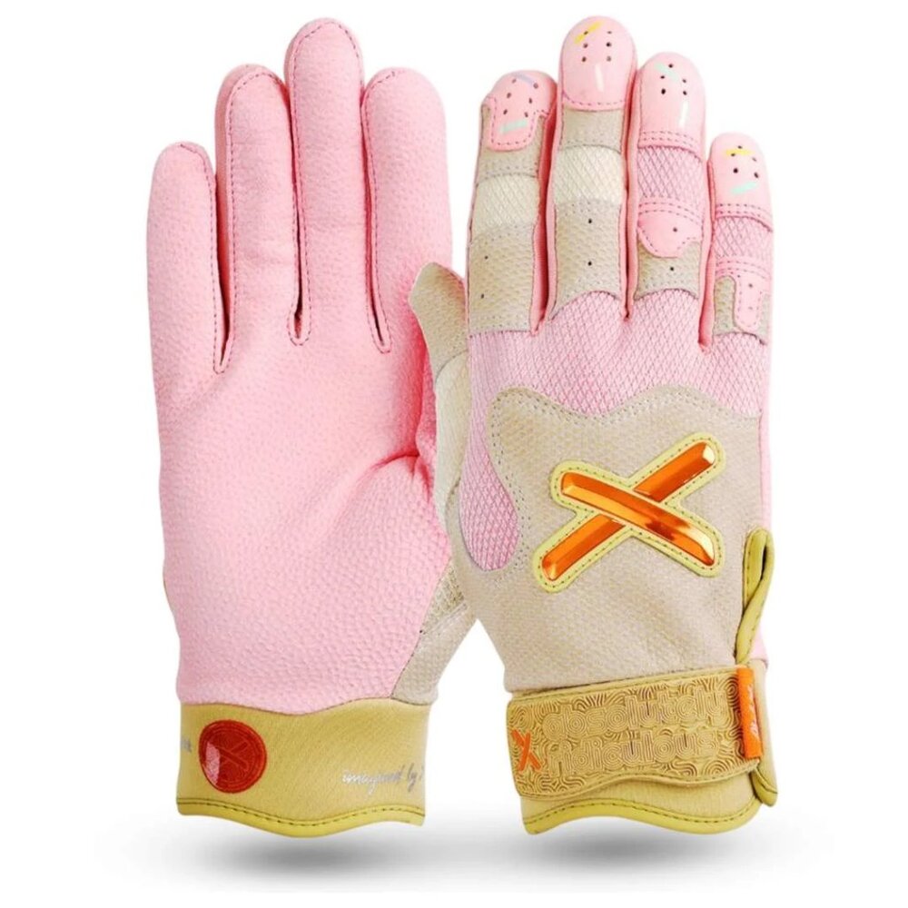 Absolutely Ridiculous Strawberry Batting Gloves Size M pair (Brand New)
